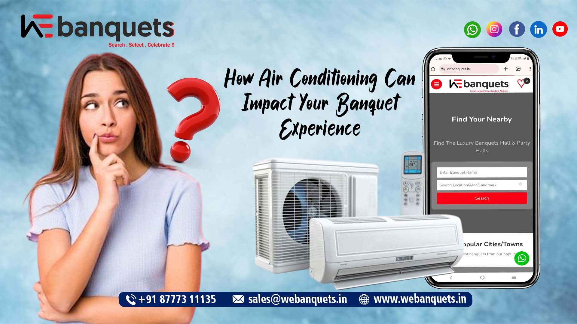 How Air Conditioning Can Impact Your Banquet Experience