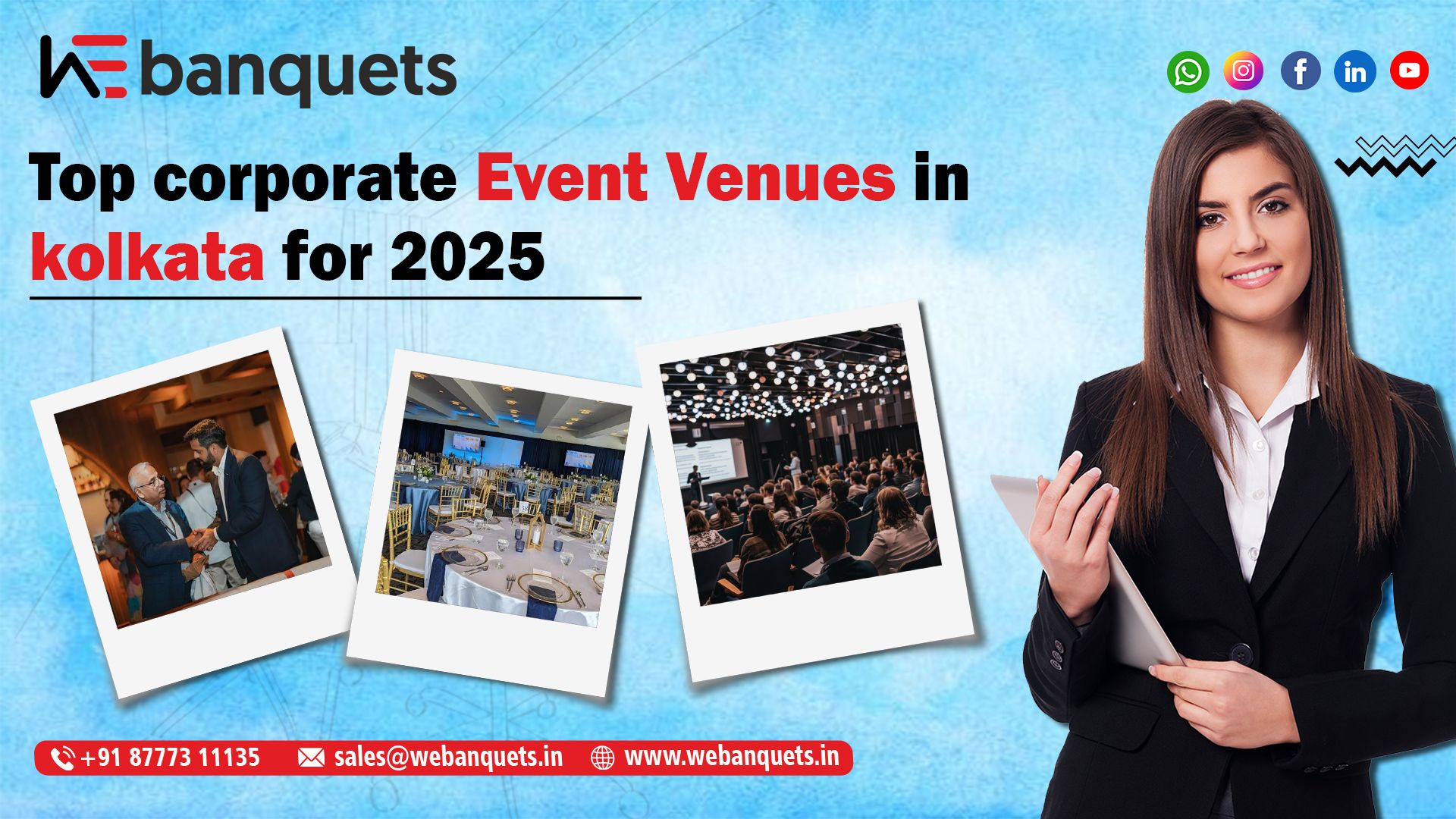Top Corporate Event Venues in Kolkata for 2025