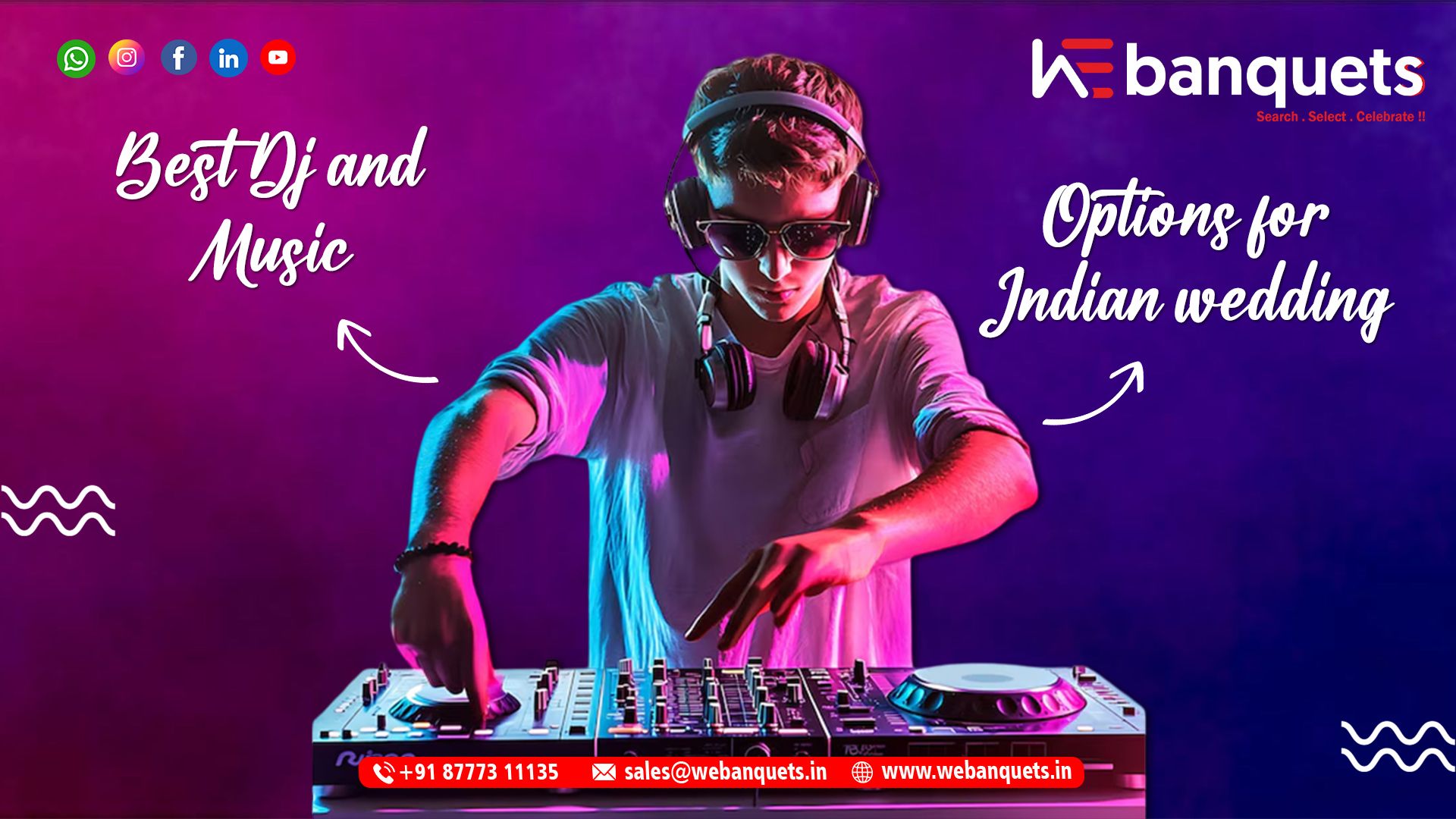 Best DJ and Music Options for Indian Weddings