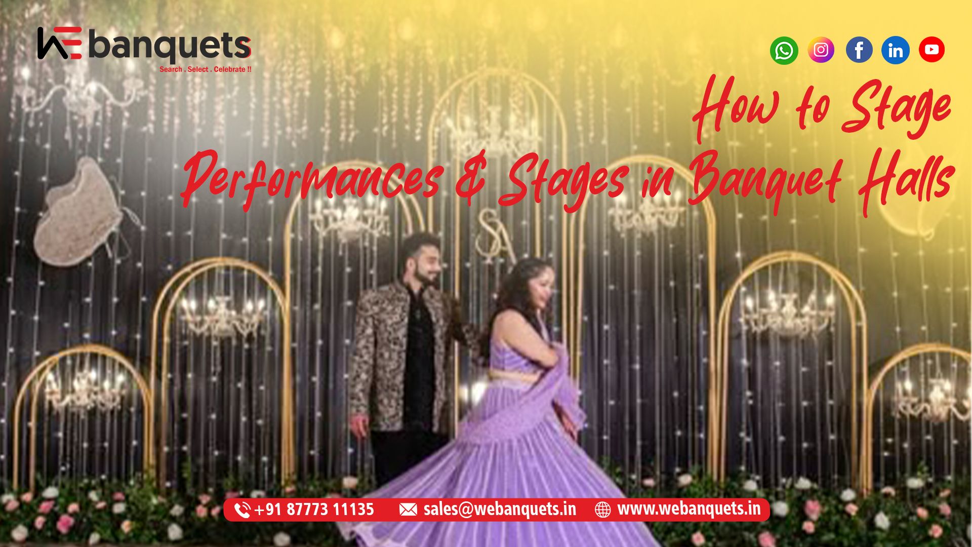 Stage Setup Tips for Banquet Halls and Events