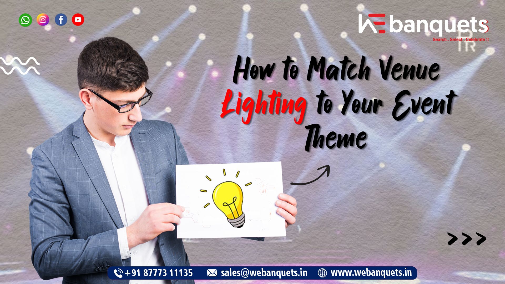 How to Match Venue Lighting for Any Event