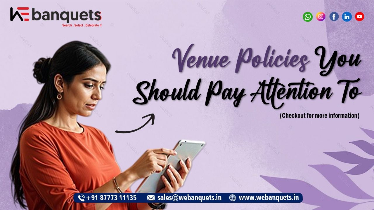 Important Venue Policies to Check Before Booking