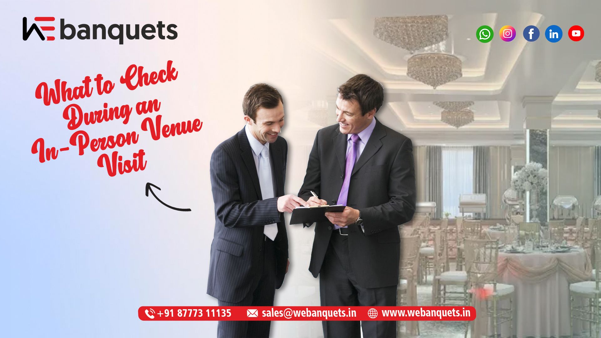 What to Check During an In-Person Venue Visit