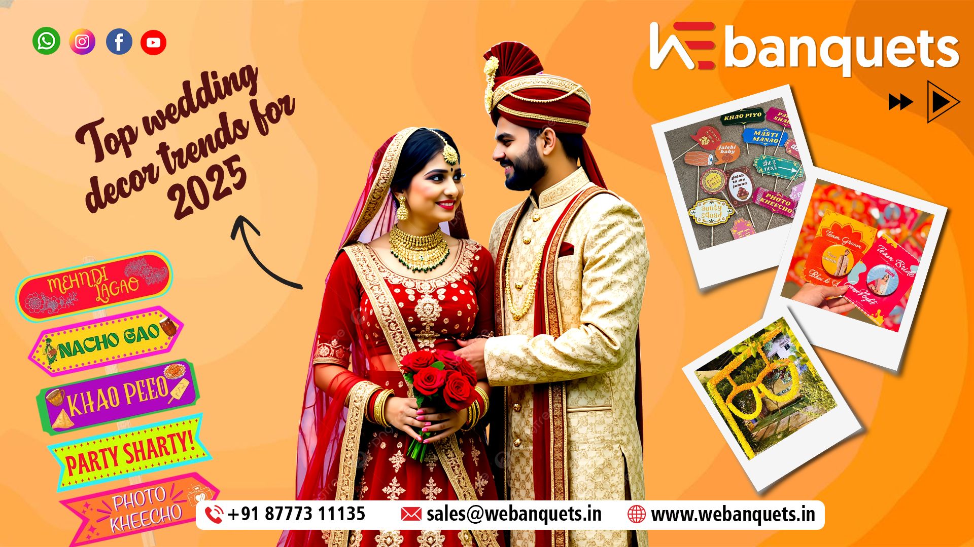 Top Wedding Decor Trends for 2025 Transform Your Big Day with Style and Elegance