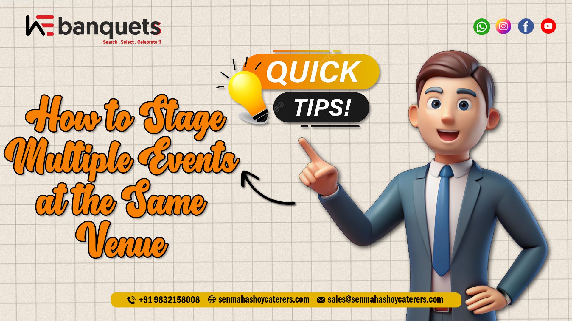 How to Stage Multiple Events at One Venue