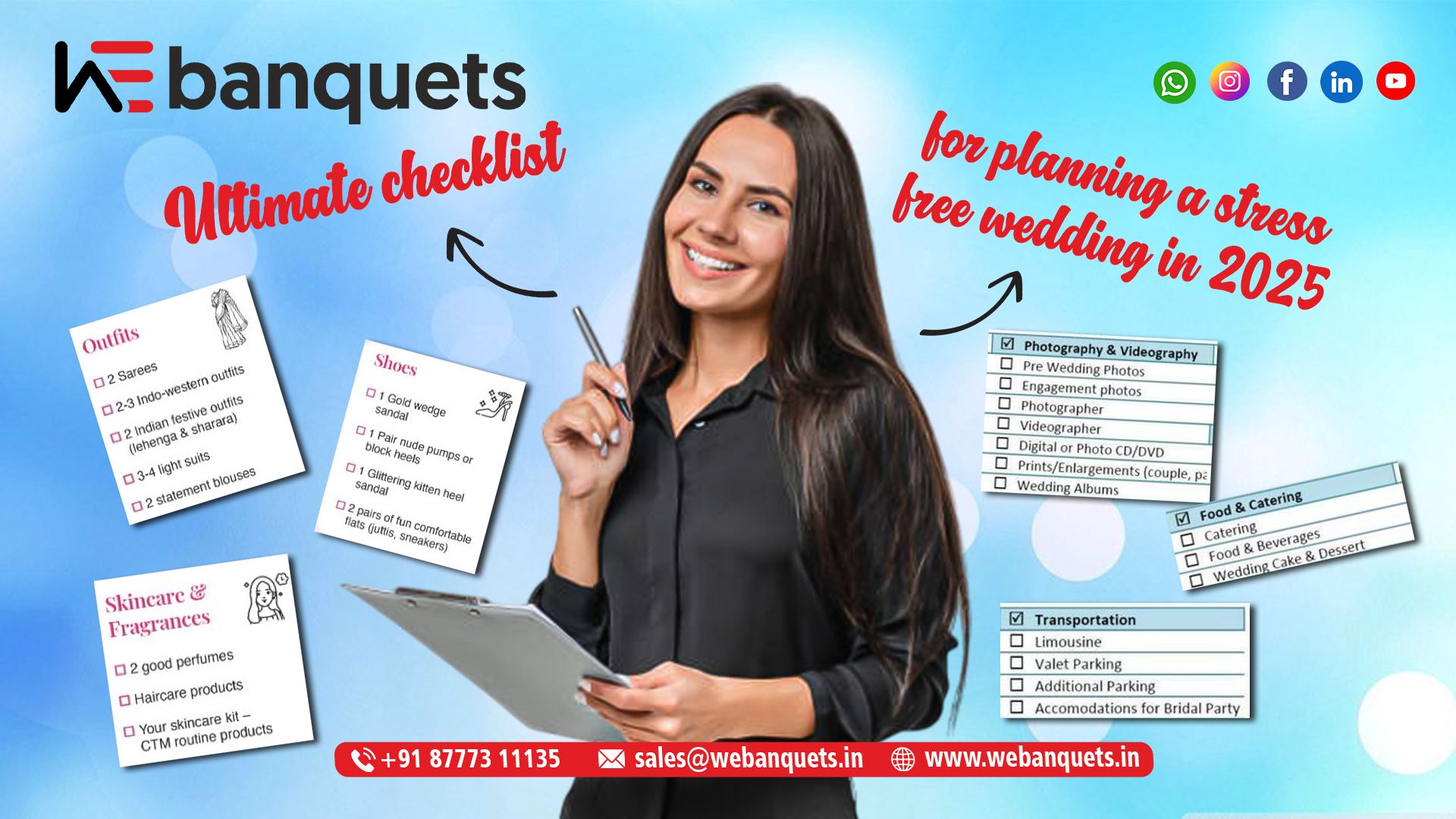 Ultimate Checklist for Planning a Stress Free Wedding in 2025