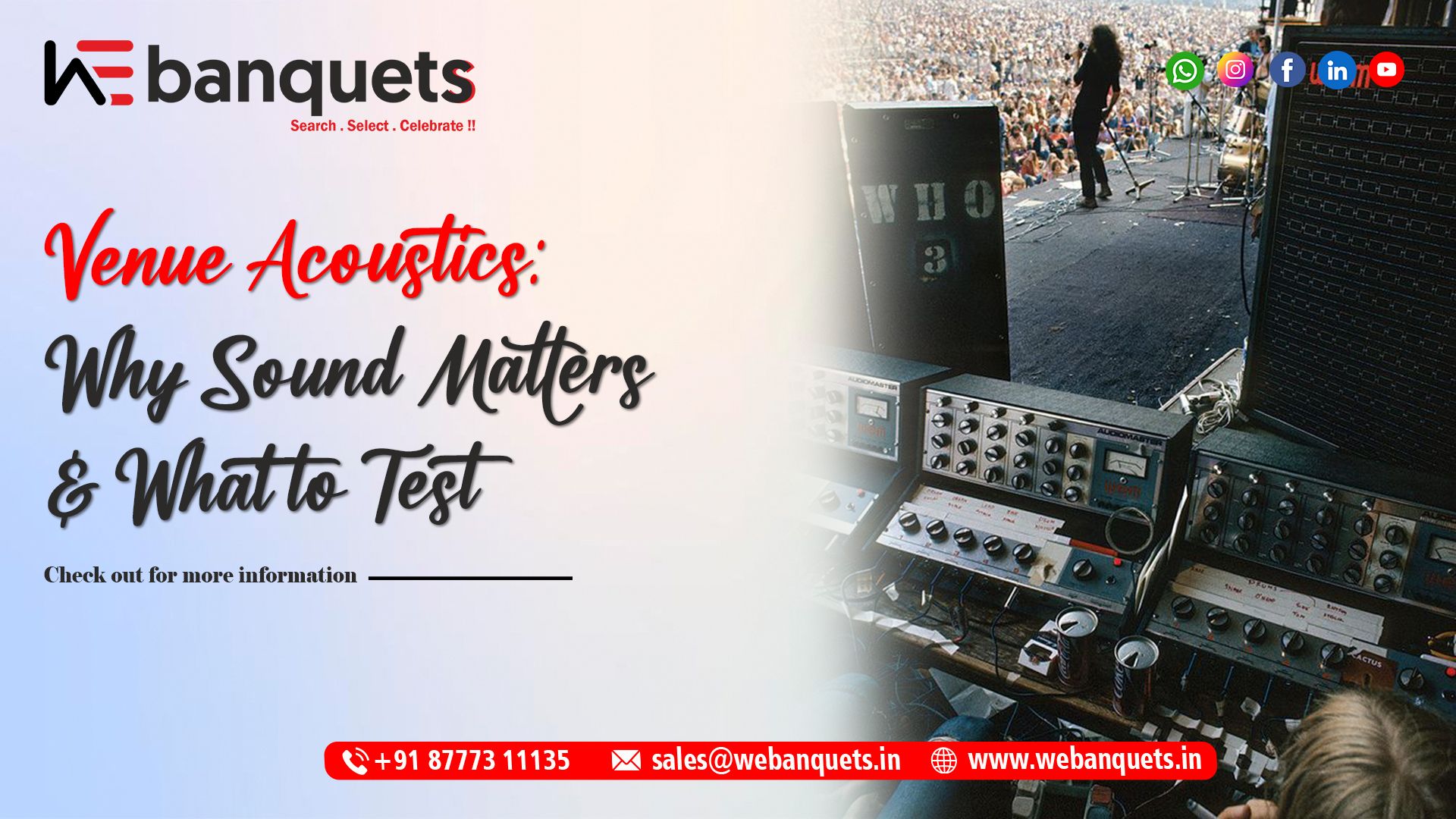 Venue Acoustics: Why Sound Matters