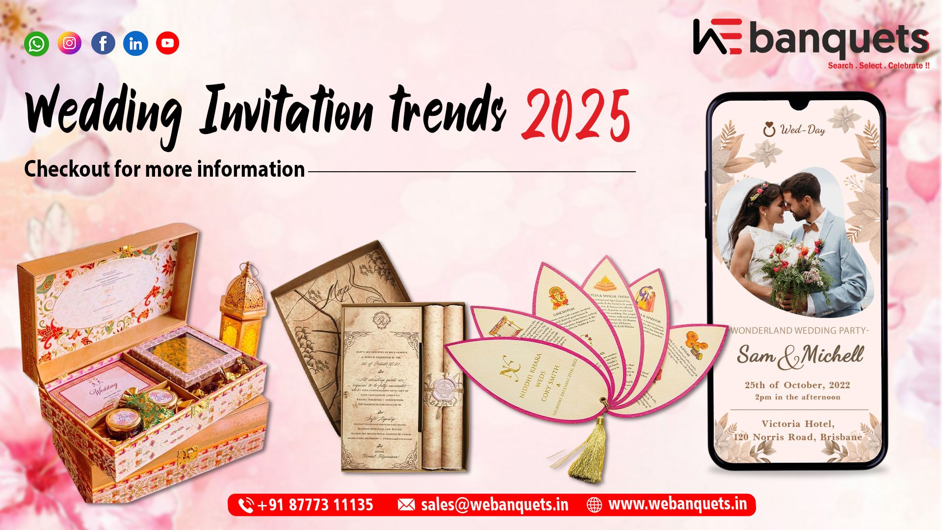 Wedding Invitation Trends 2025  Make Your First Impression Count