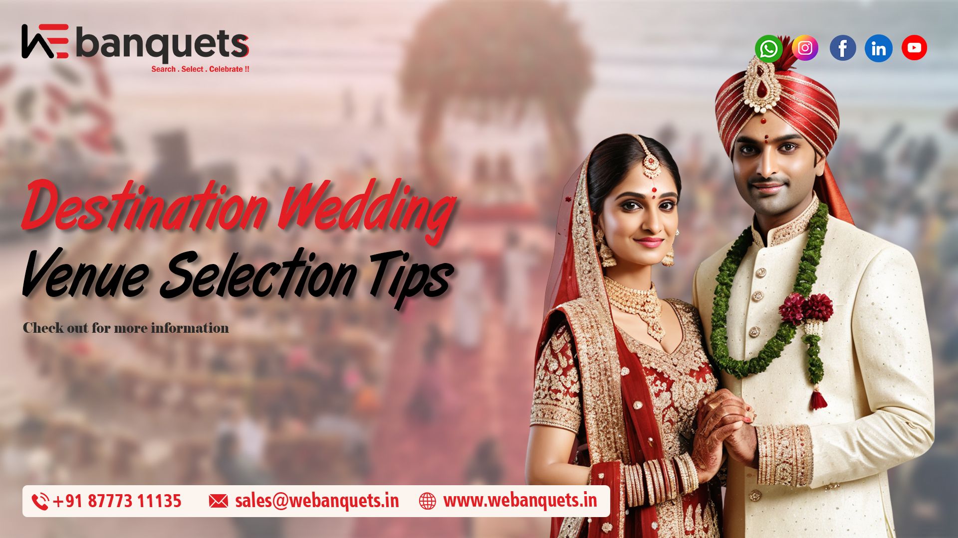 Destination Wedding Venue Selection Tips 2026