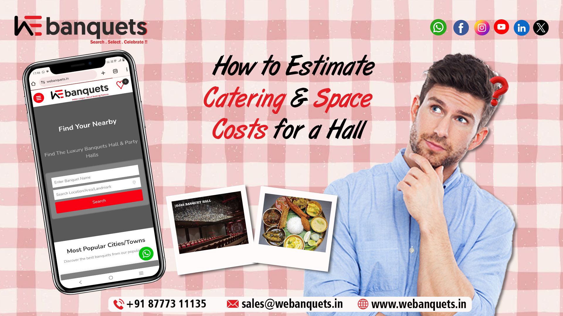 How to Estimate Catering and Space Costs