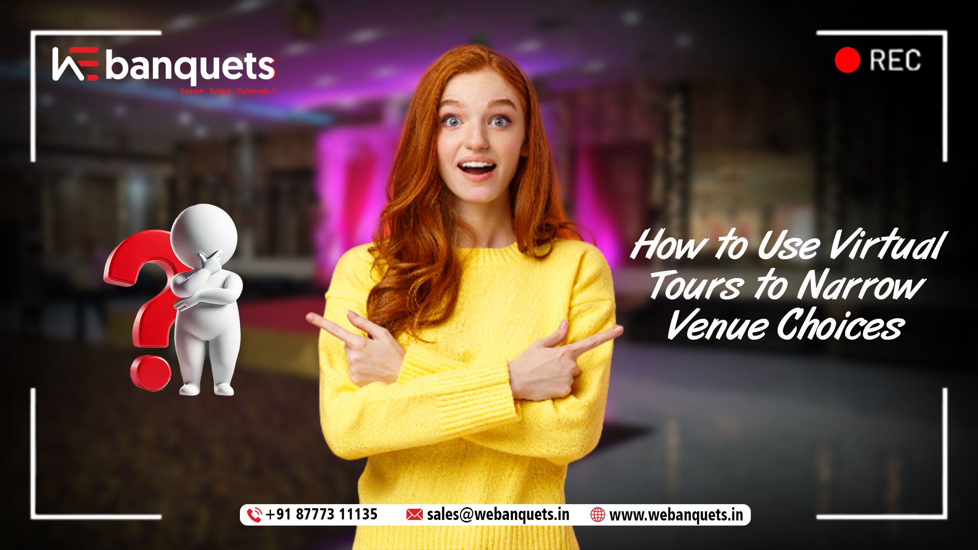 Use Virtual Tours to Narrow Venue Choices