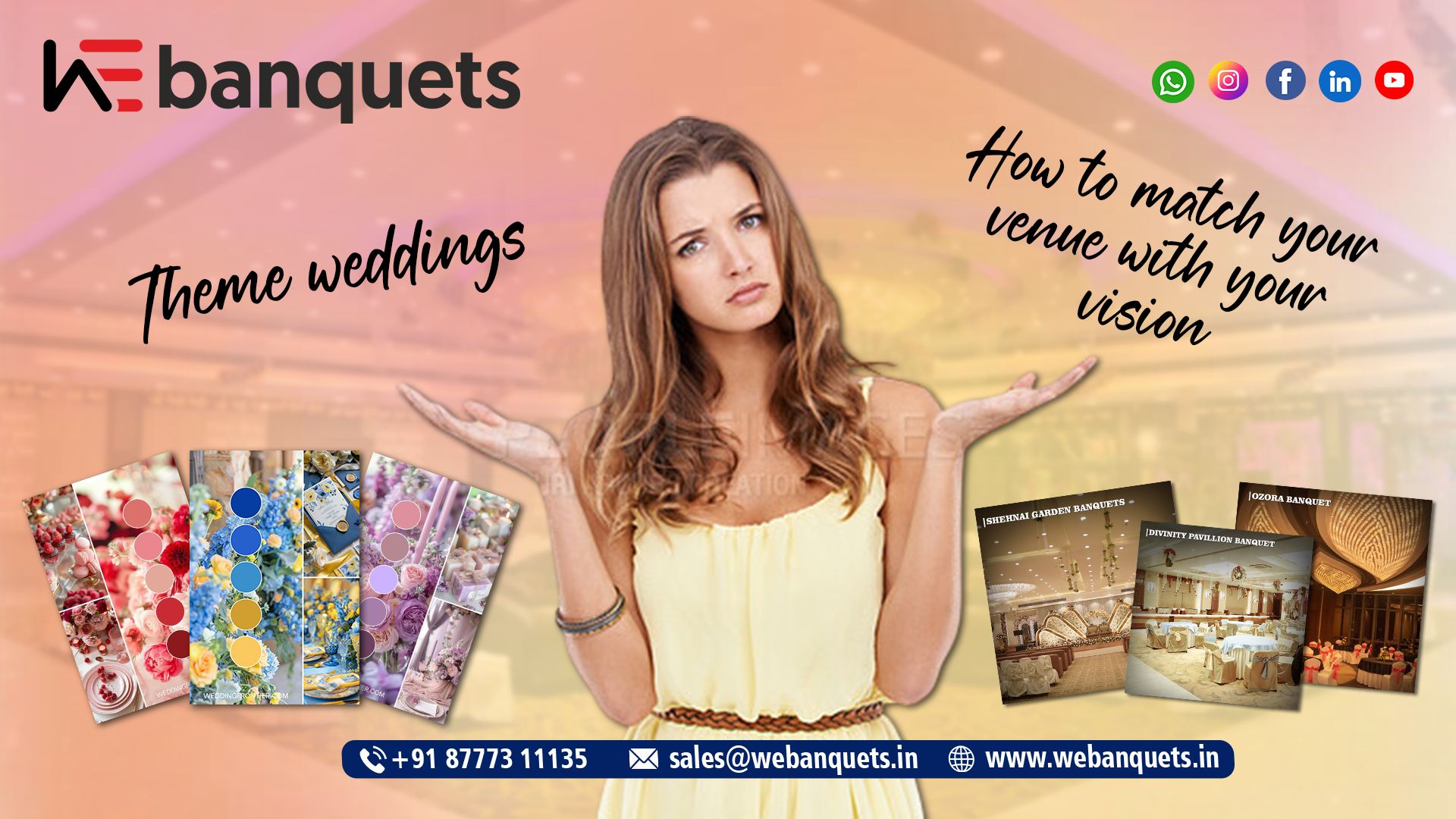 Theme Weddings How to Match Your Wedding Venue with Your Vision
