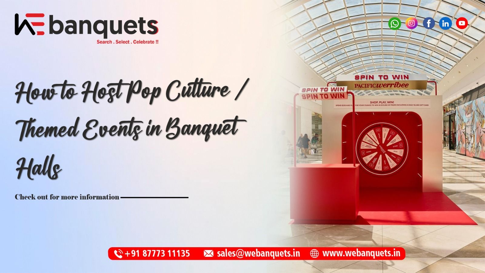 How to Host Themed Events in Banquet Halls