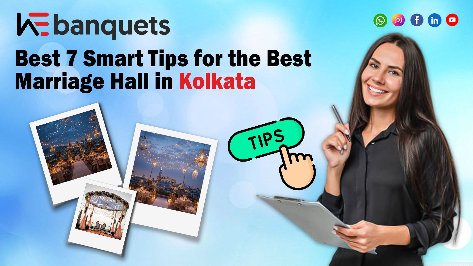 Best 7 Smart Tips for the Best Marriage Hall in Kolkata
