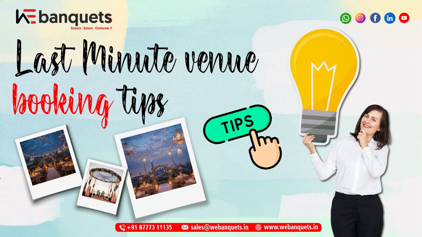 Last-Minute Venue Booking Tips That Work