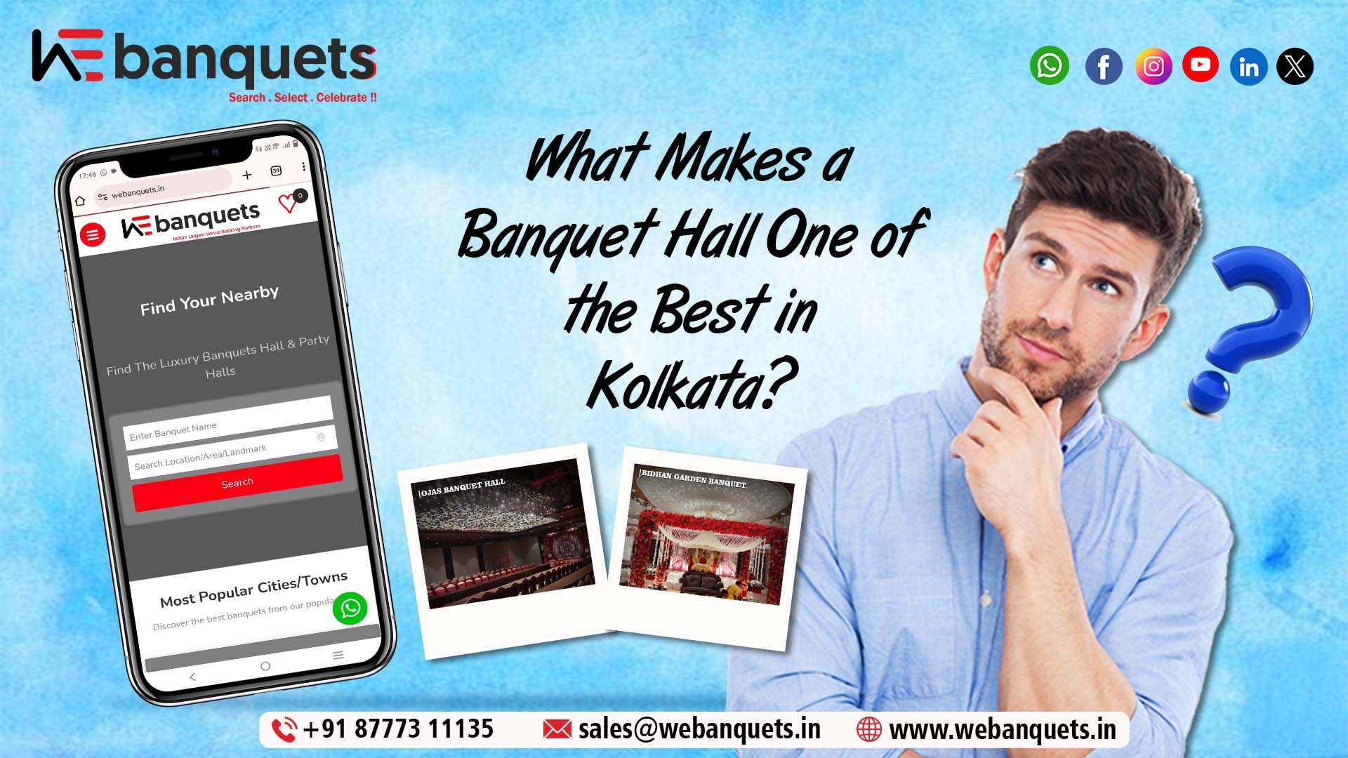 What Makes a Banquet Hall One of the Best in Kolkata?