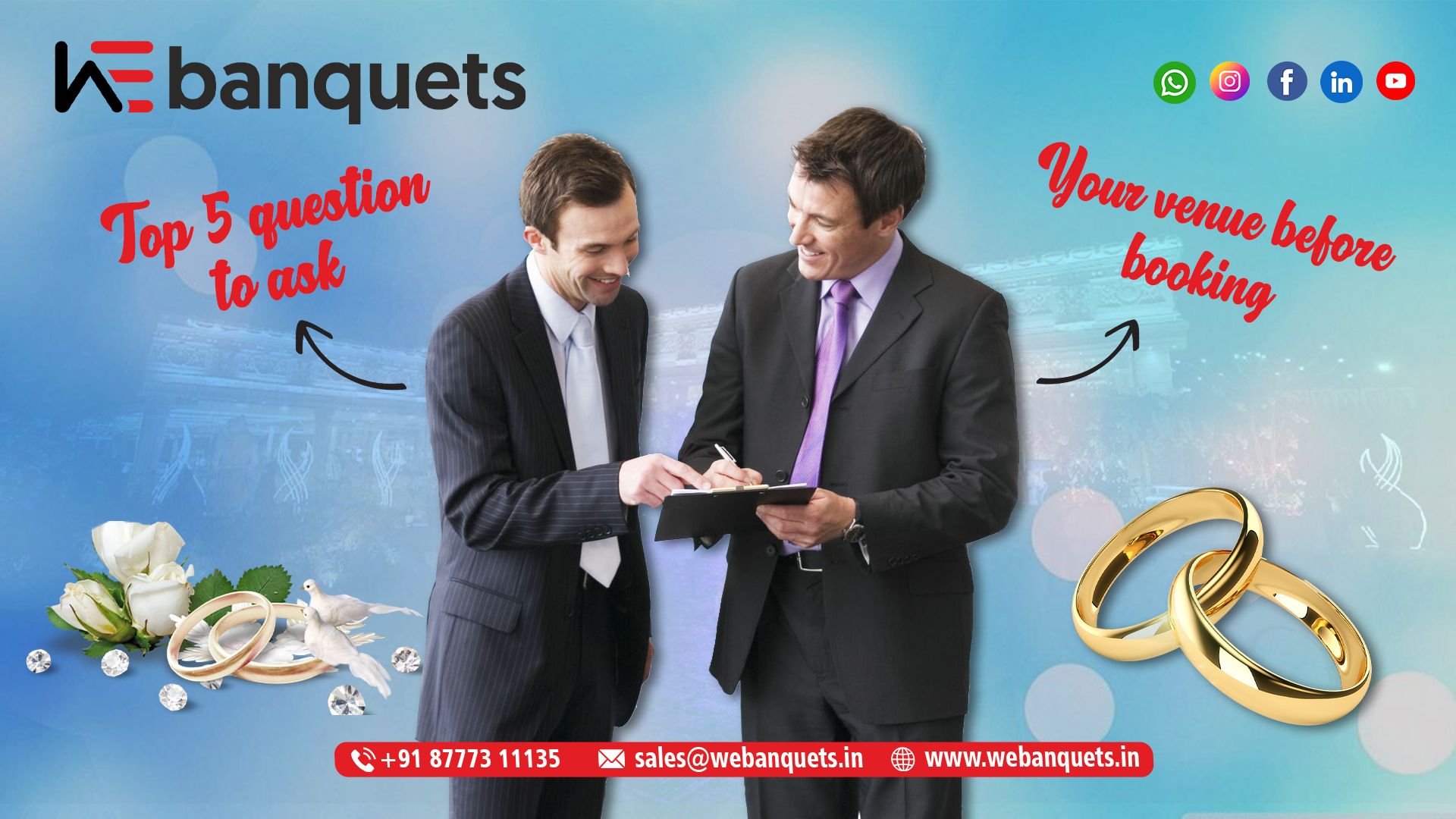 Top 5 Questions to Ask Your Venue Before Booking Dont Say Yes Too Soon