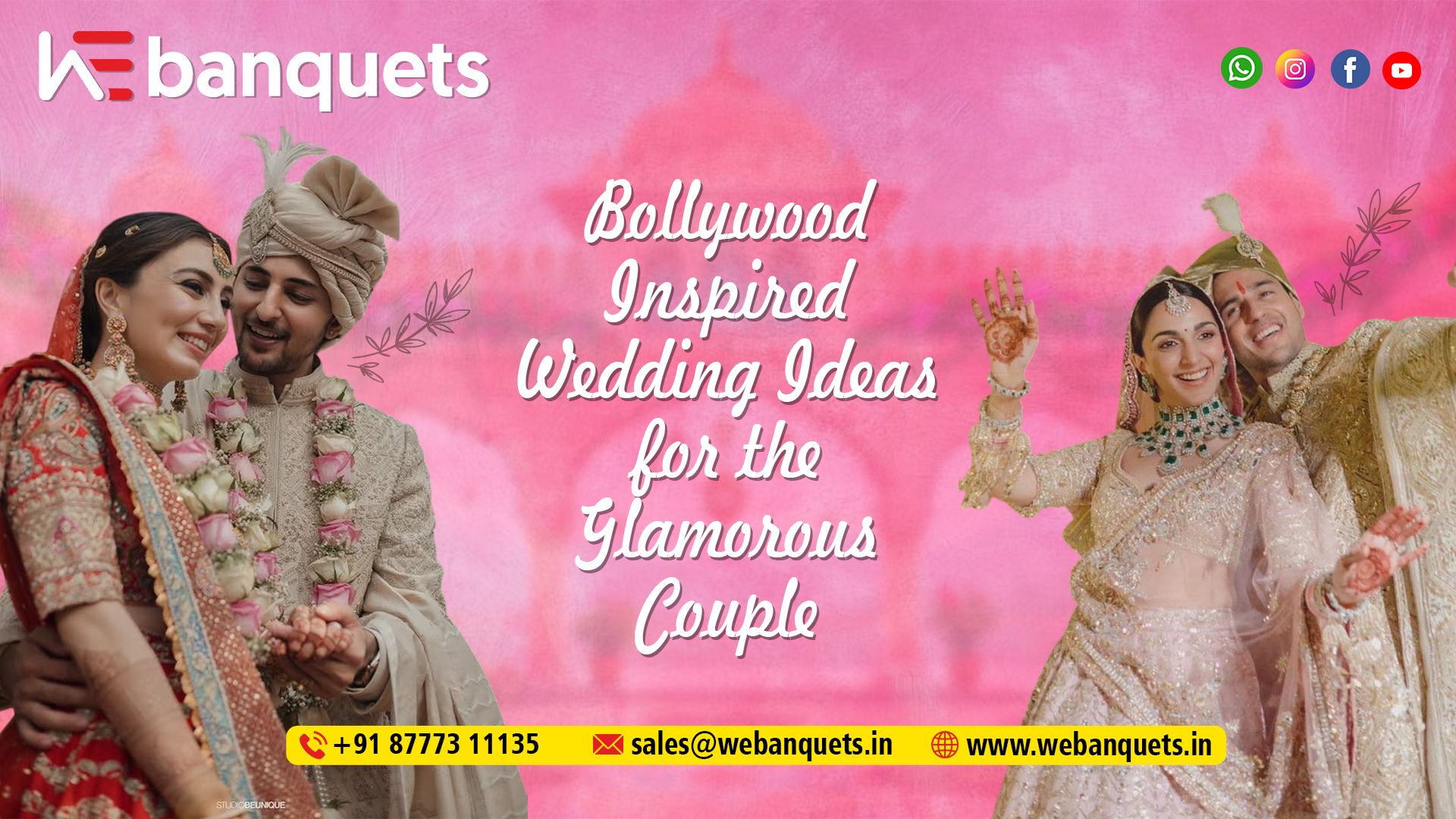 Bollywood Inspired Wedding Ideas for the Glamorous Couple