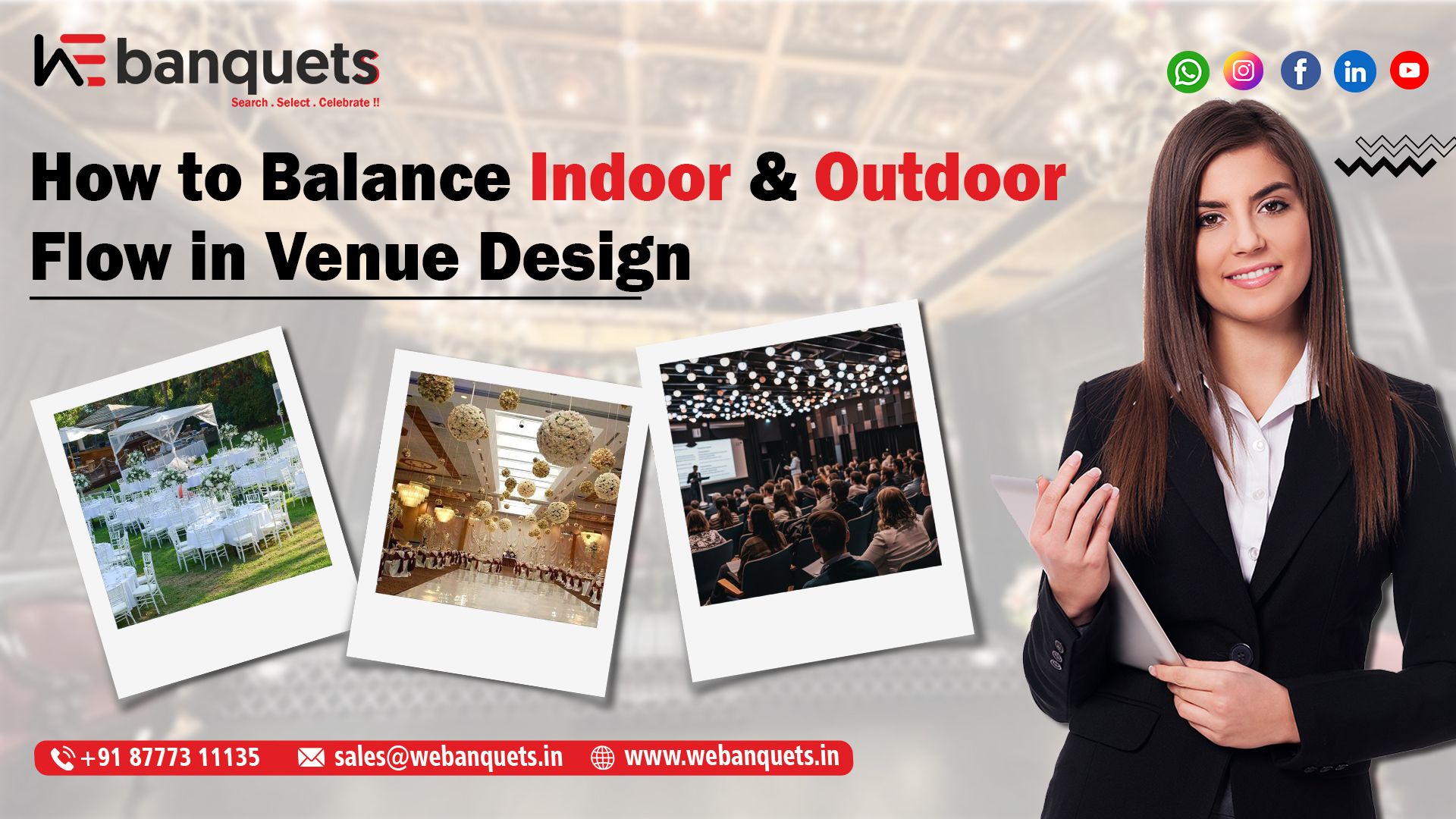 Balance Indoor and Outdoor Flow in Venue Design