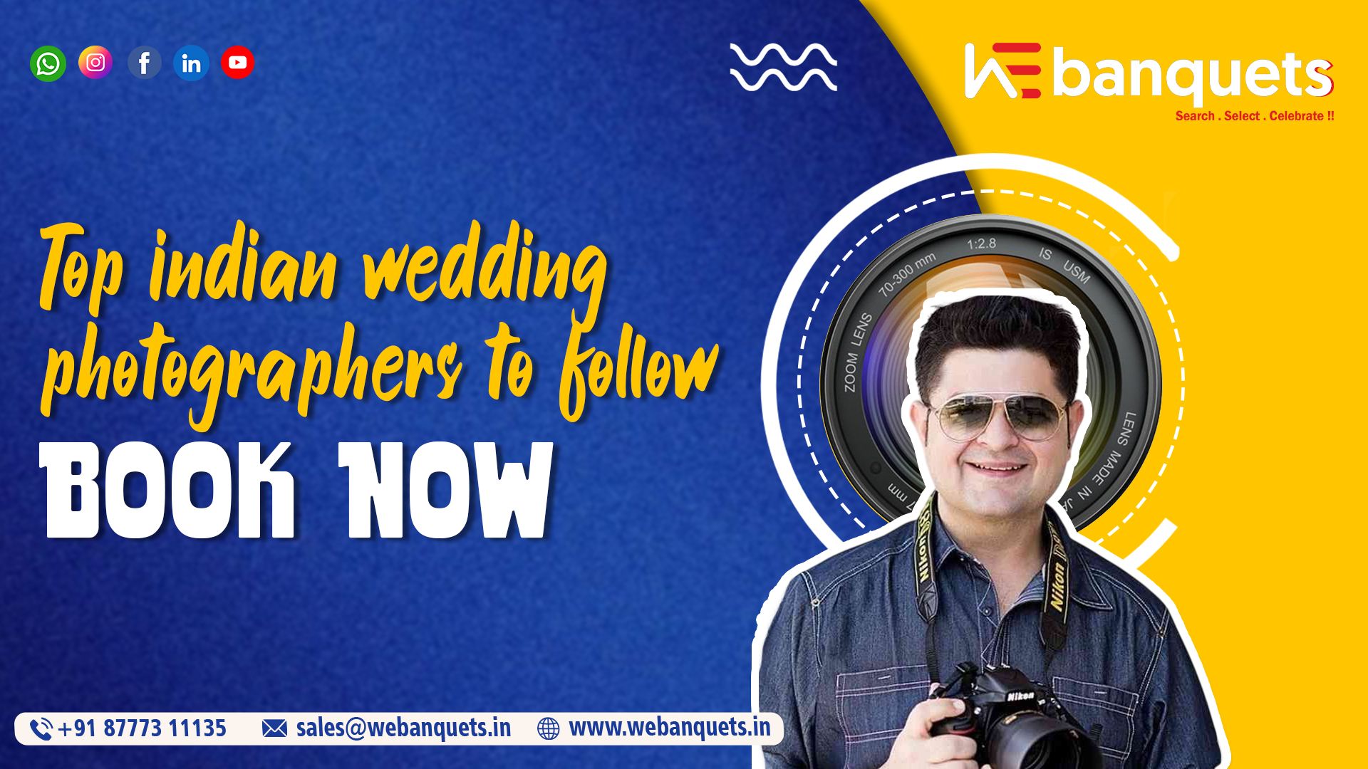 Top Indian Wedding Photographers to Follow And Book in 2025