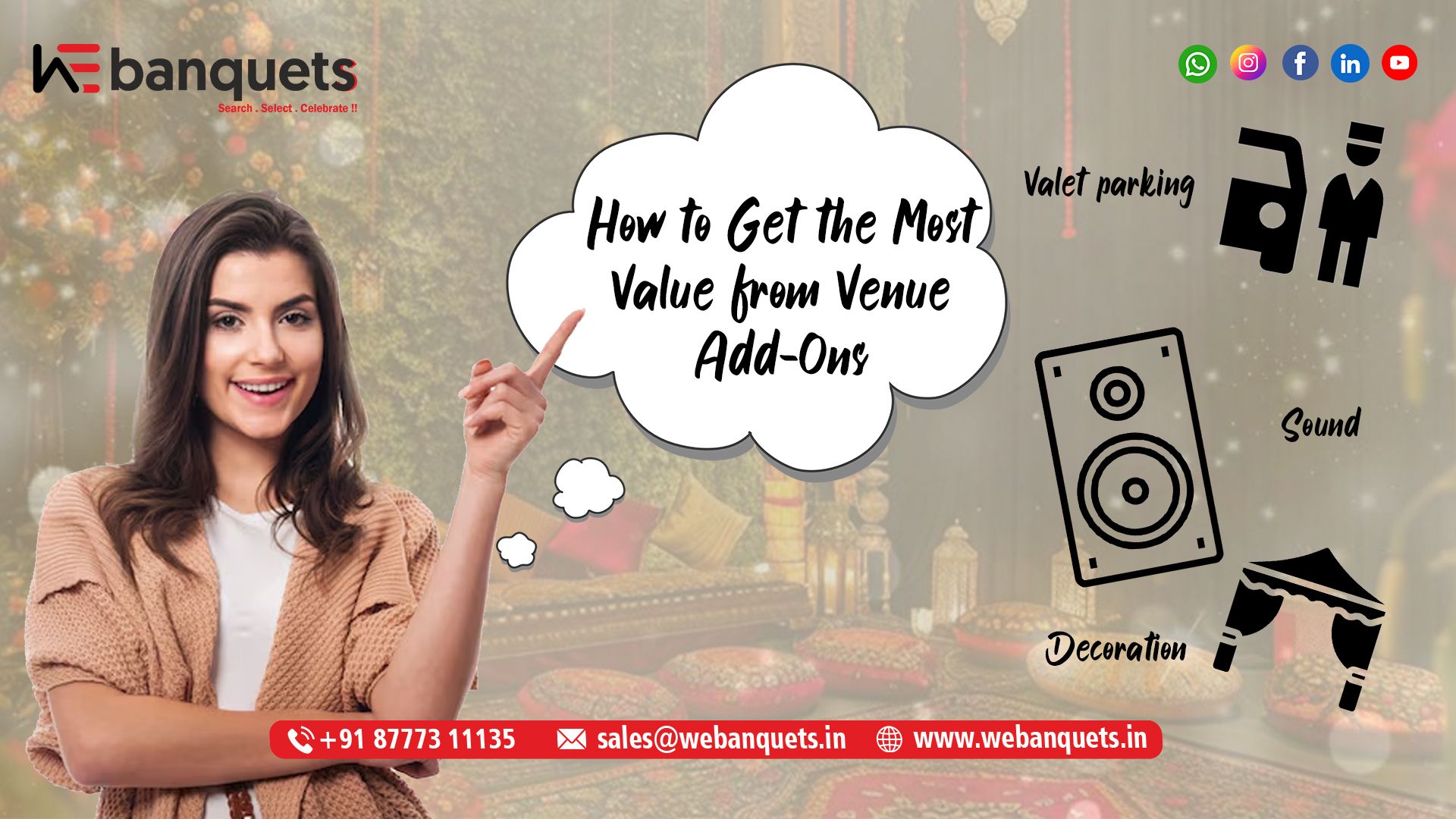 Get Maximum Value from Venue Add-Ons Easily