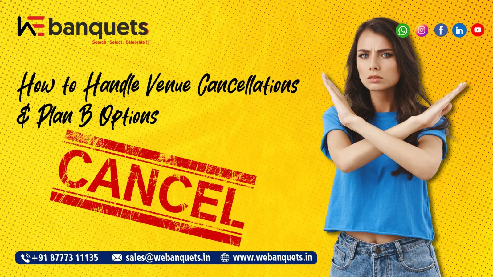 How to Handle Venue Cancellations and Backup Plans