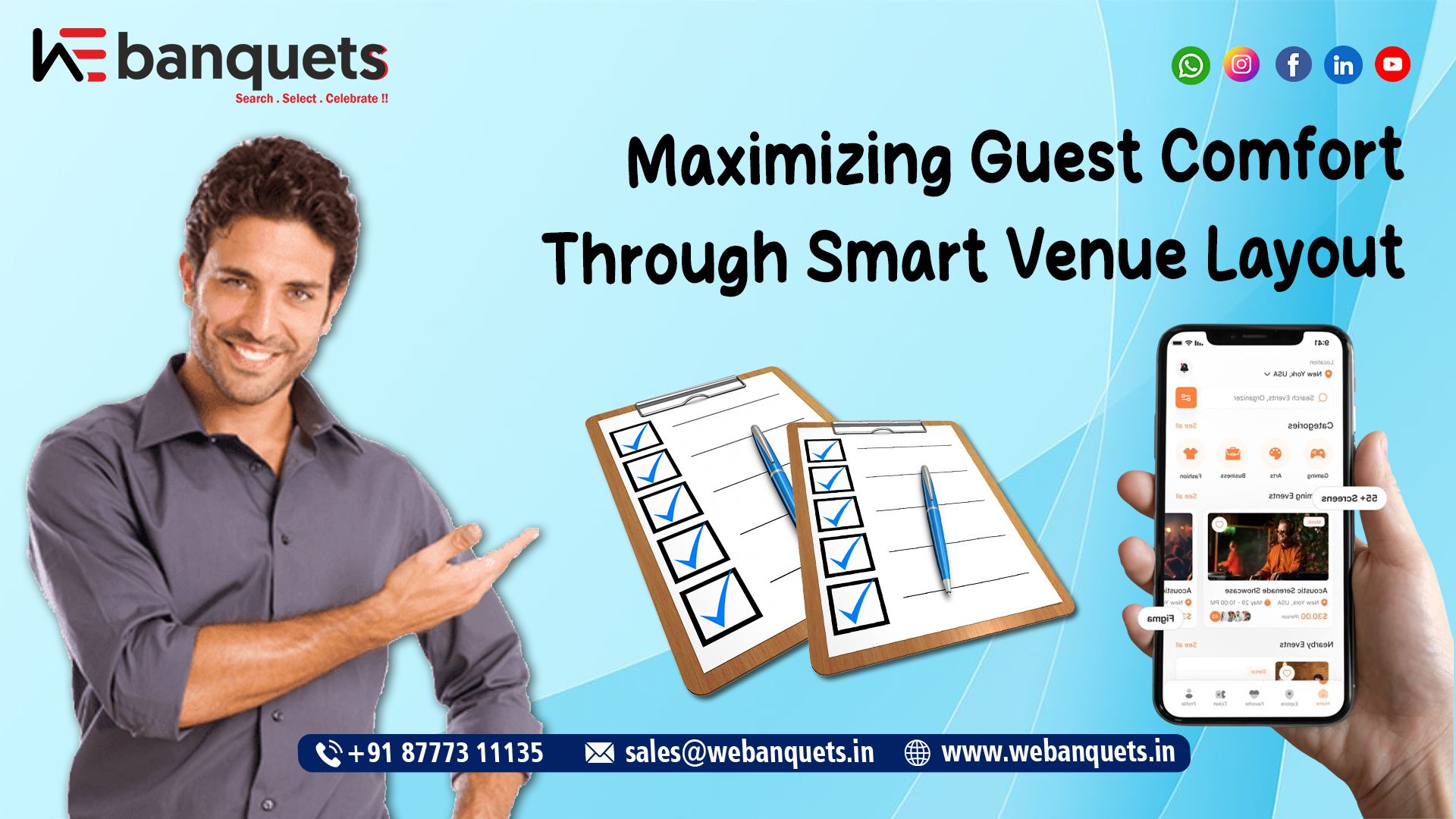 Smart Venue Layout for Maximum Guest Comfort